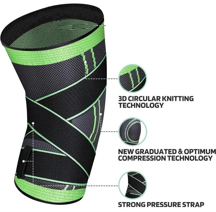 Buy 1 Get 1 Free Compression Knee Support For Men & Women! For Knee Pain & Leg Support @ Just Rs.499/-